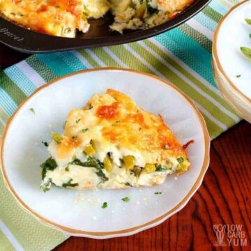 crustless asparagus quiche