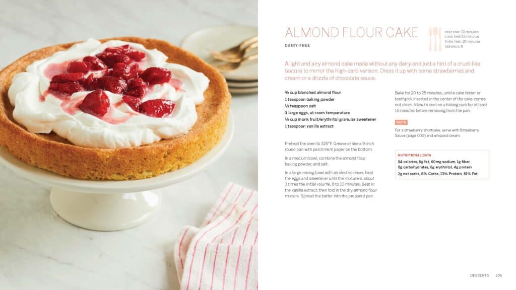 almond flour cake